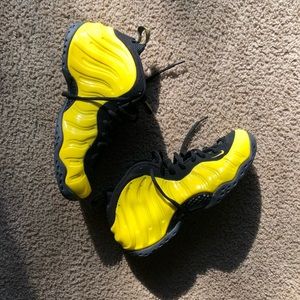 Air Foamposite One Optic Yellow ‘Wu Tang’